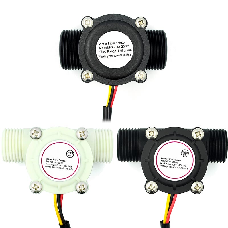 YF-S201 /FS300A Water Flow Sensor 4/6 Points G1/2/3/4 Interface product image